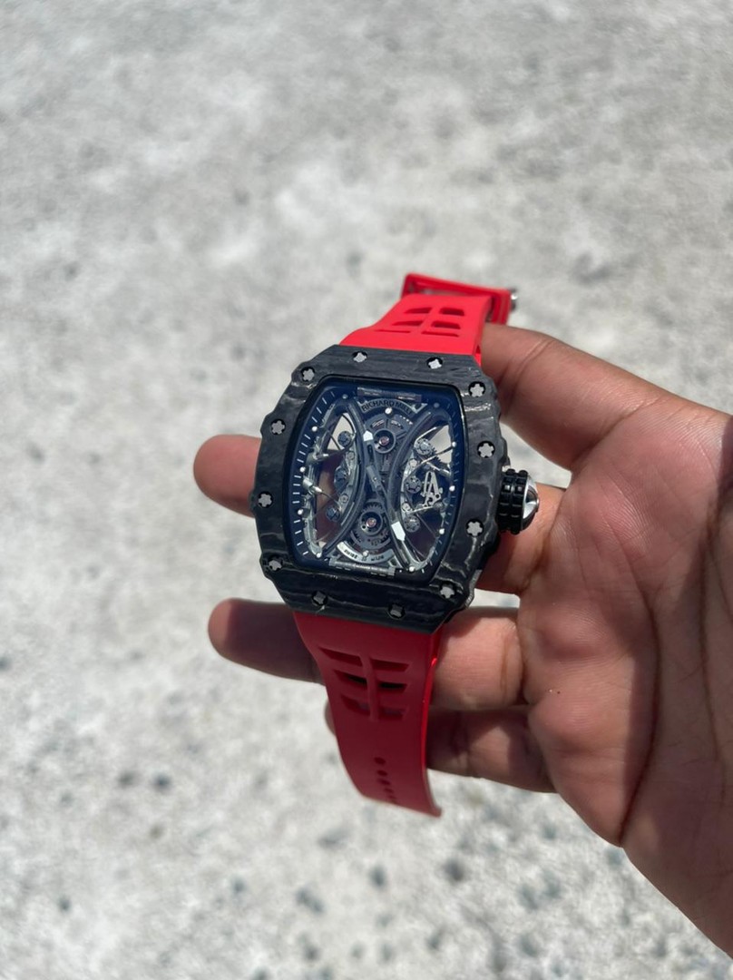 joyas, relojes y accesorios - Relojes Richard Mille CALIDA SWISS Case fibra de carbono De Oportunidad