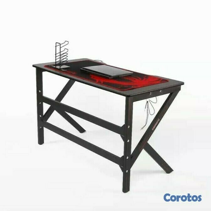 computadoras y laptops - Mesa escritorio gamer ergonomico para computadoras 3