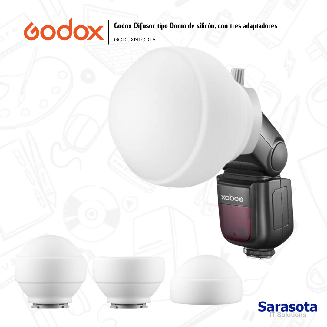 accesorios para electronica - Godox Difusor tipo domo ML-CD15