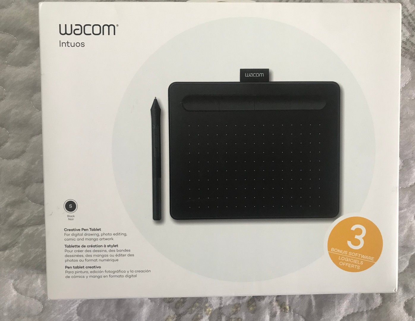otros electronicos - Wacom Intuos Graphics Drawing Tablet Small 
