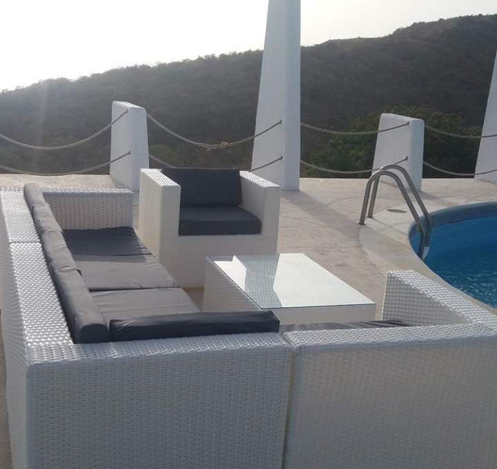muebles y colchones - muebles en mimbre sintetico 2