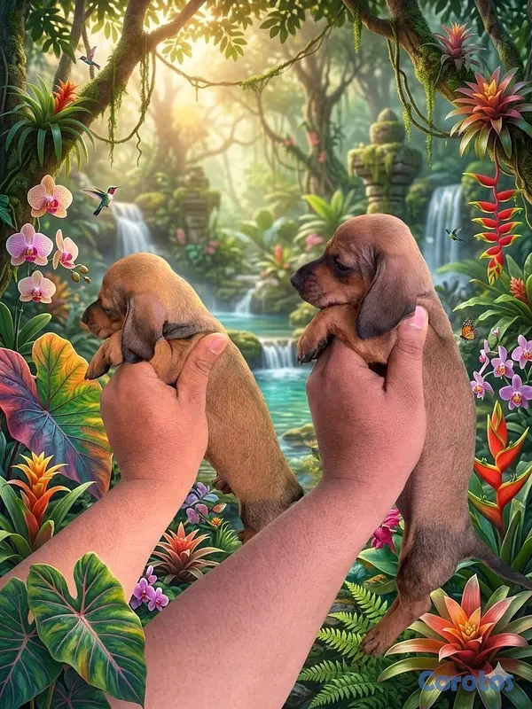 animales y mascotas - hermosos cachorritos de salchicha  2