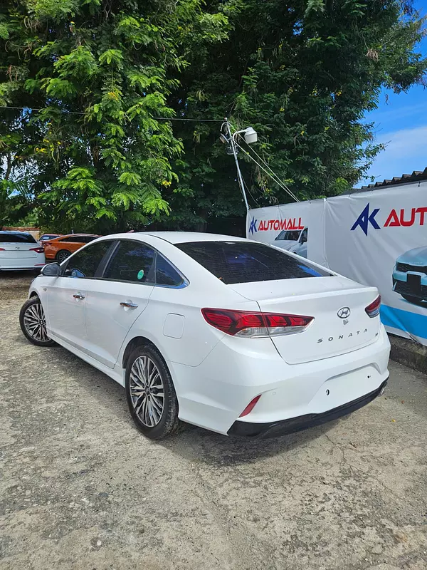 carros - HYUNDAI SONATA NEW RISE 2018 BLANCO GASOLINA 3