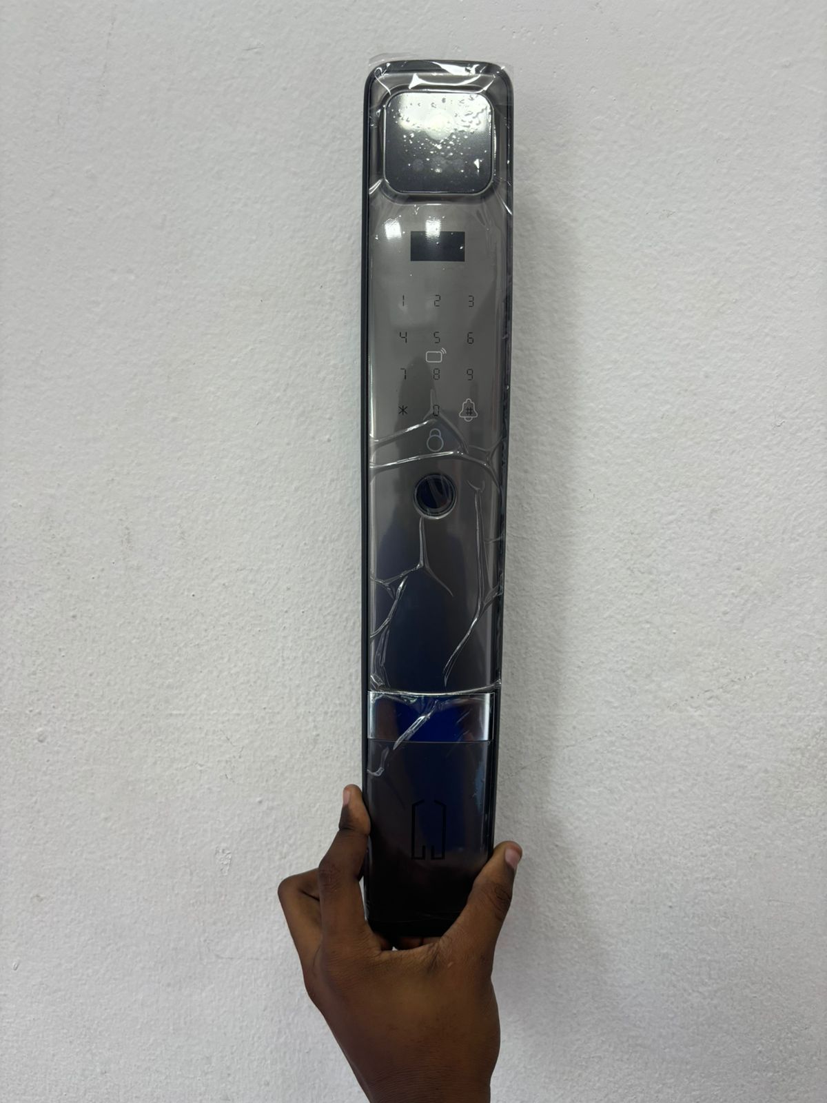 decoración y accesorios - Cerradura smart desbloqueo con huella codigo llave 3