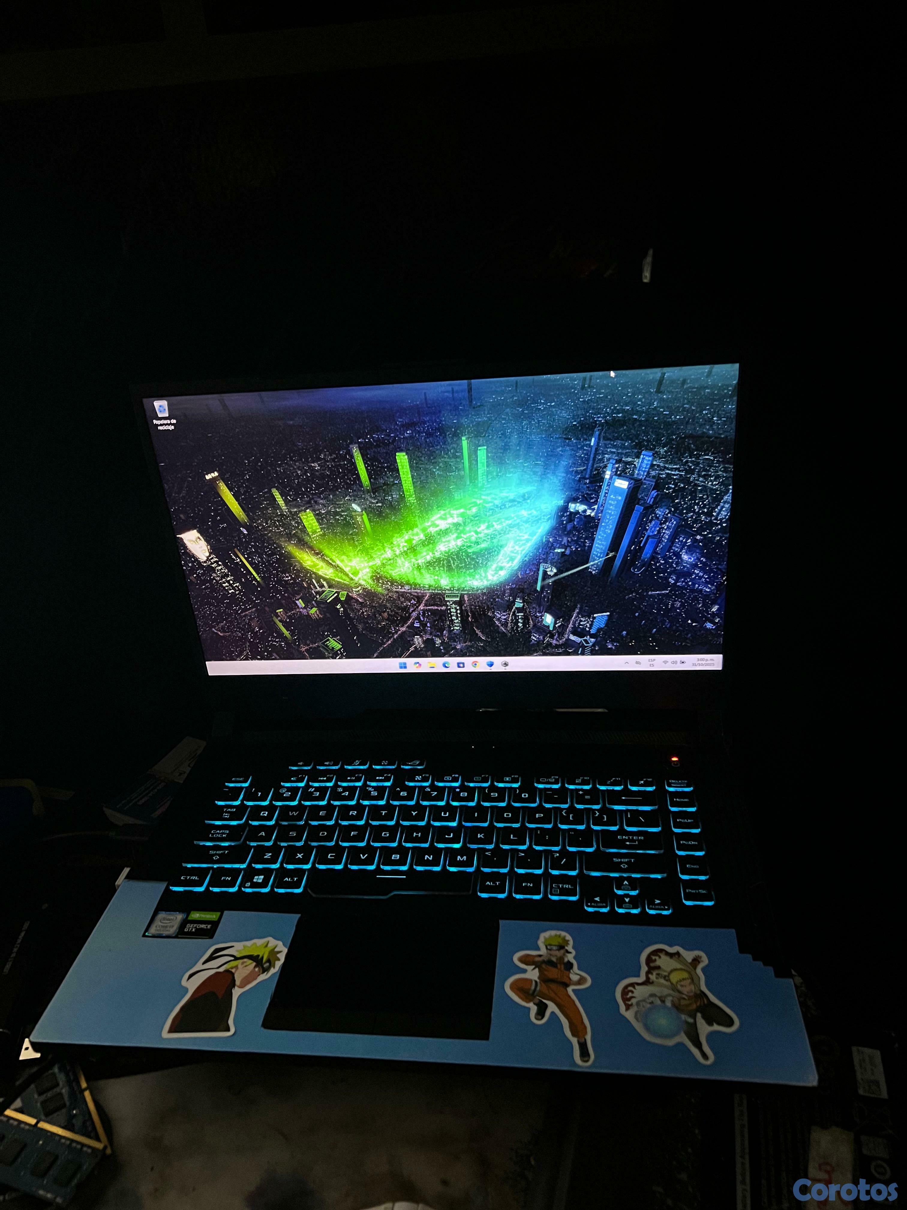 computadoras y laptops - Asus Rog Strix G531GT/ i7-9750H @2.60Ghz /16gb/NVI 2