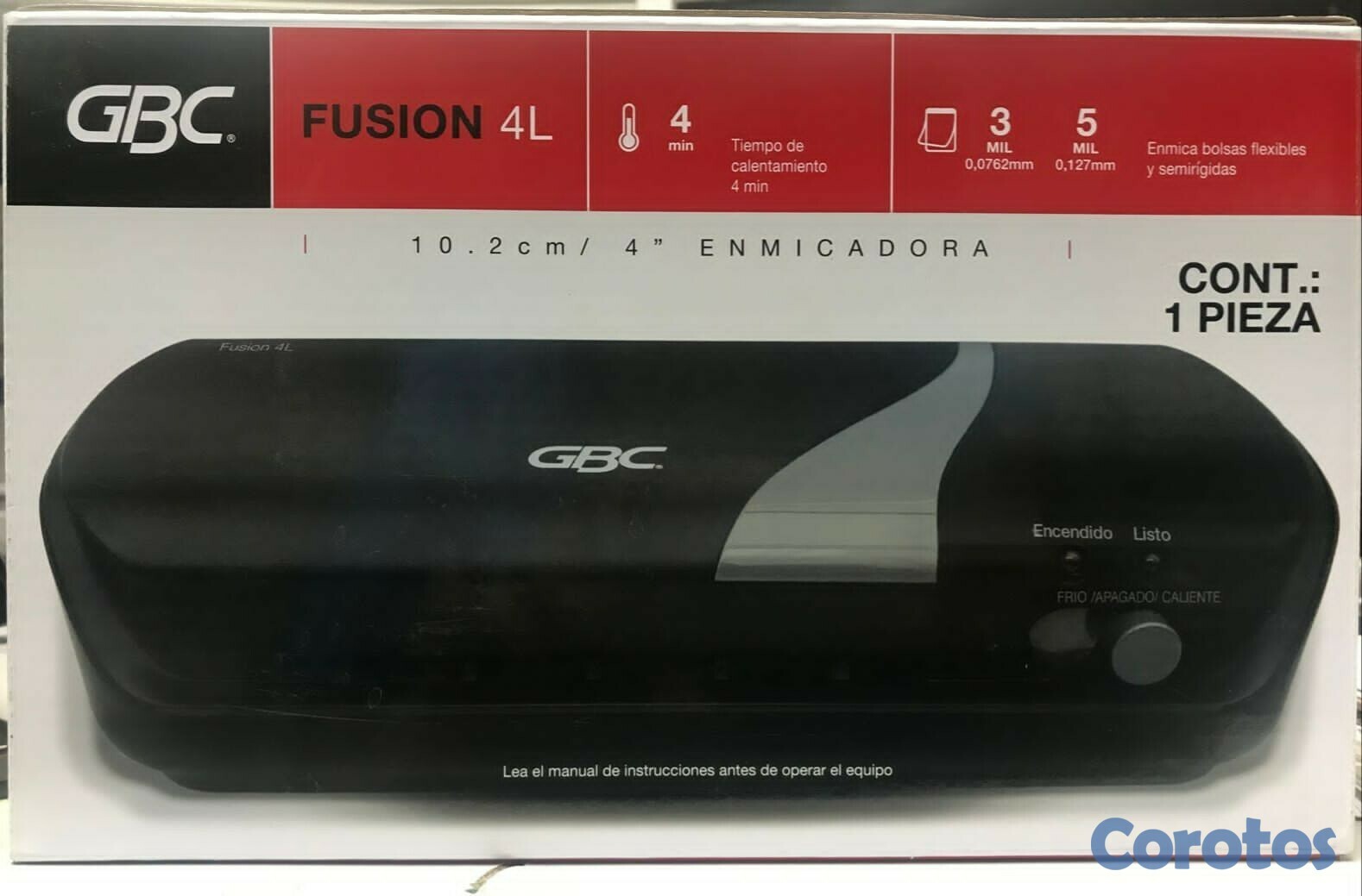 impresoras y scanners - Plastificadora .Laminadora de Carnet GBC Fusion 4L
P6664 2