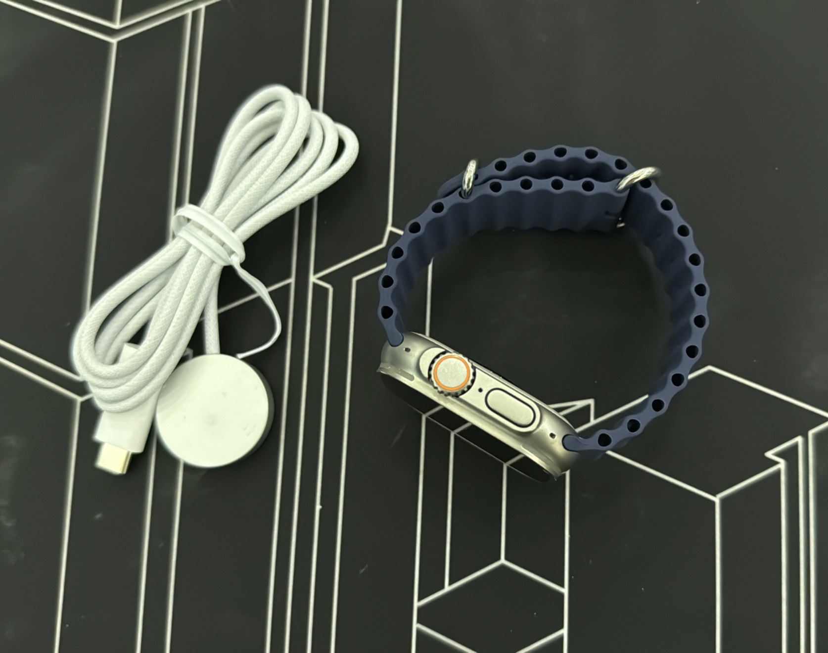 celulares y tabletas - Apple Watch Ultra 2 49mm Como Nuevo, RD$ 35,500 NE 5