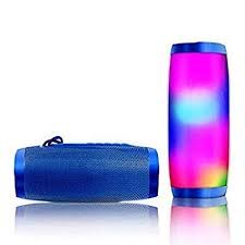 accesorios para electronica - Bocina inalámbrica Bluetooth Con Luces Portátil Altavoz Recargable Tipo JBL 2