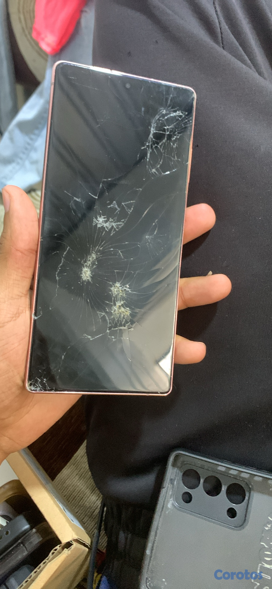 celulares y tabletas - Samsung note 20, tiene la pantalla dañada  6