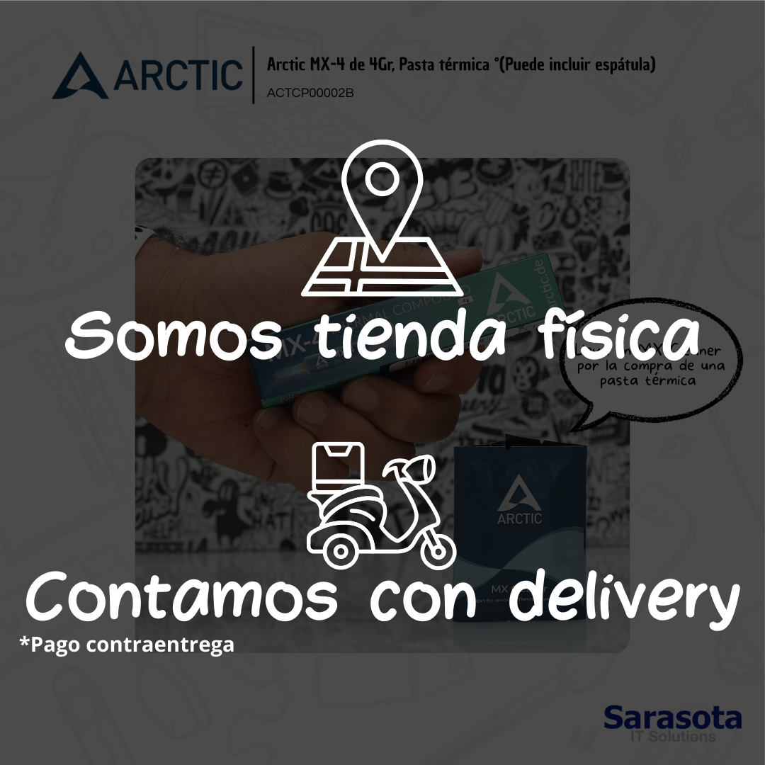 accesorios para electronica - Pasta térmica Arctic MX-4 de 4gr. mas regalo  2