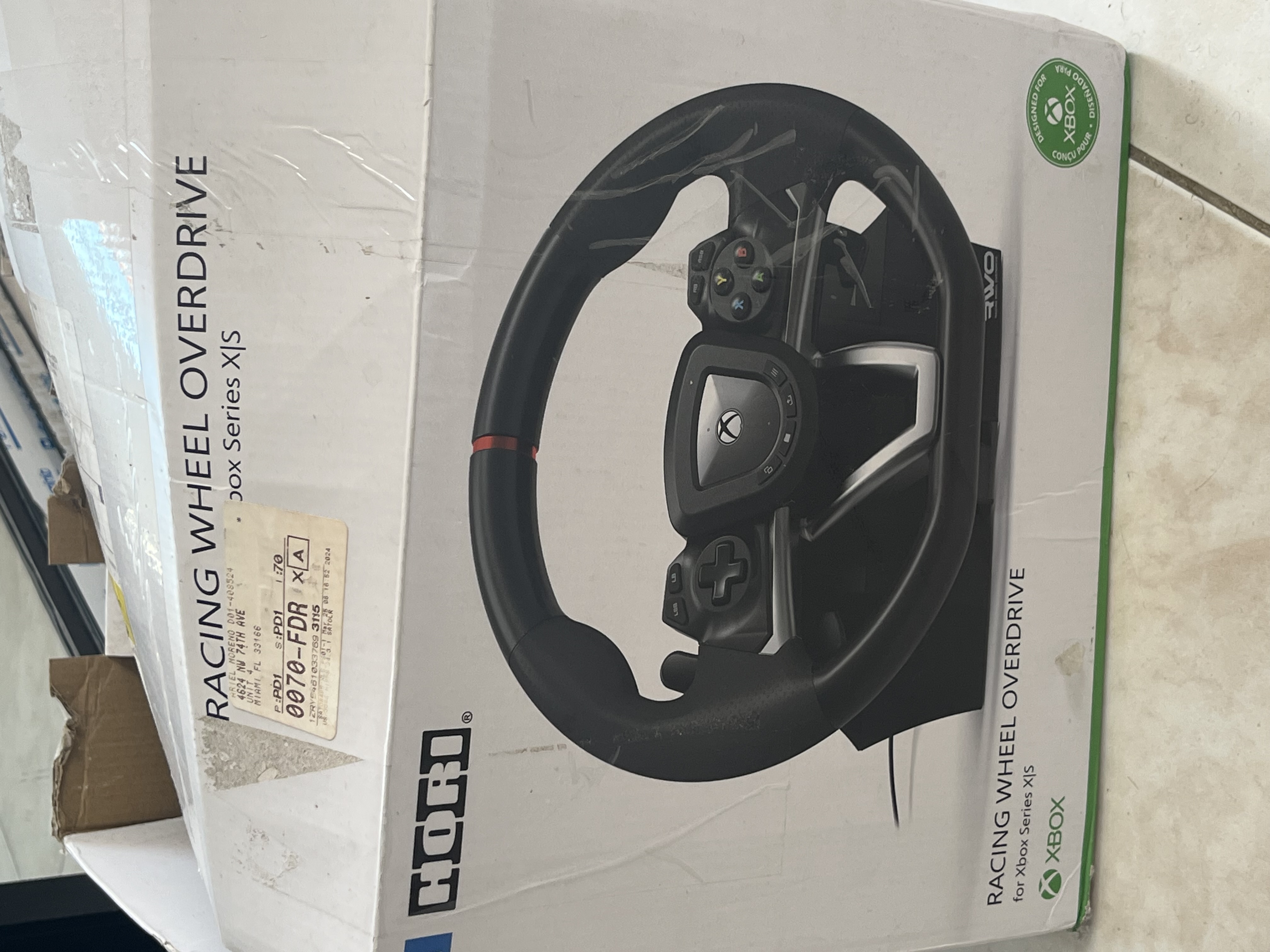 consolas y videojuegos - Volante HORI WHEEELS Xbox 