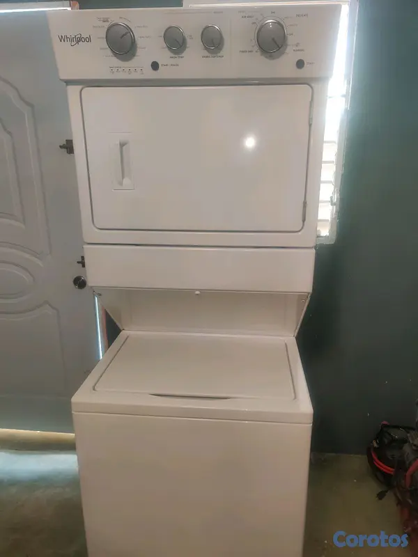 electrodomesticos - lavadora Torre Whirlpool funcionando
Lava y seca perfectamente, lista para usar 7