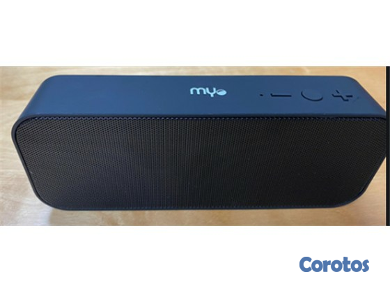 computadoras y laptops - BOCINA MYO-B40, INALÁMBRICO, USB, TARJETA MIC SD, COLOR NEGRO 1