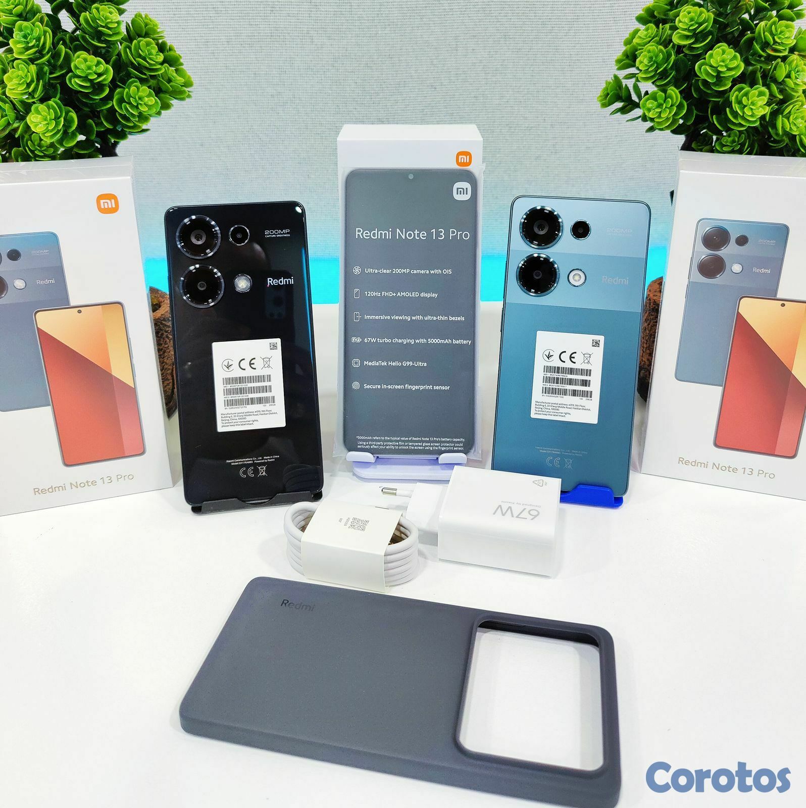 celulares y tabletas -  REDMI NOTE 13 PRO 512GB 12GB RAM NUEVO DE CAJA