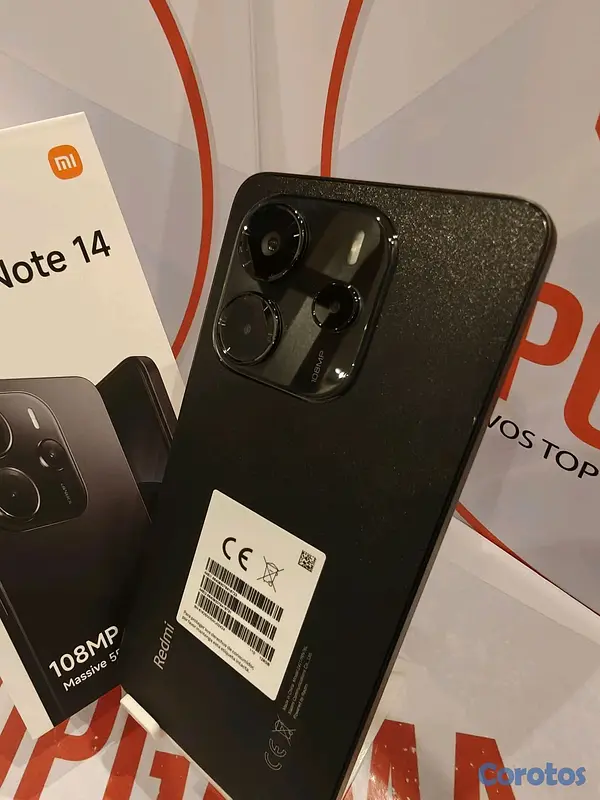 celulares y tabletas - REDMI NOTE 14, 6GB RAM 128GB 3