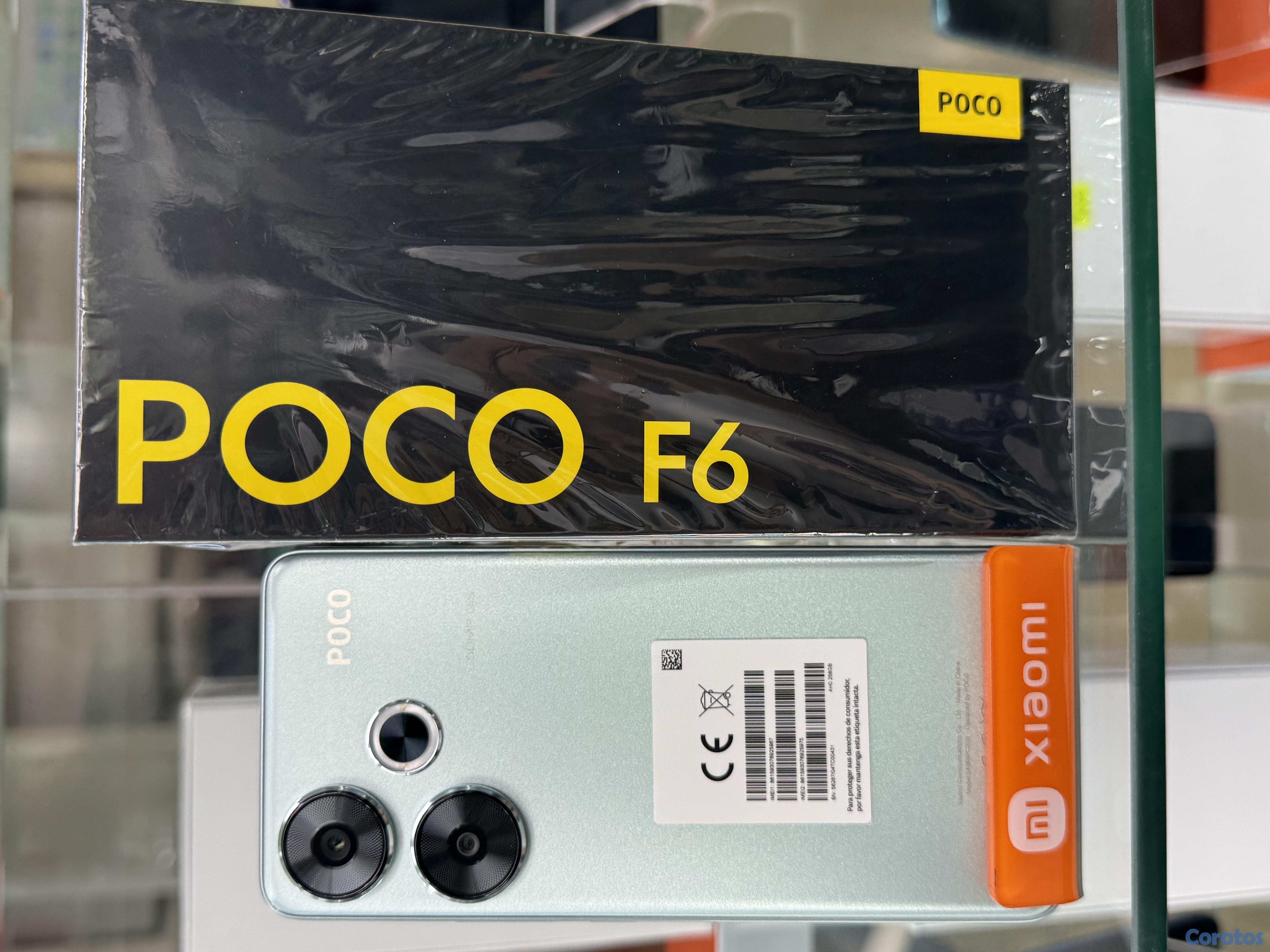 celulares y tabletas - poco F6
8Ram
256 memoria 1