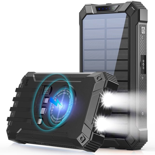 accesorios para electronica - GOODaaa Cargador de batería inalámbrico 36000mAh 6