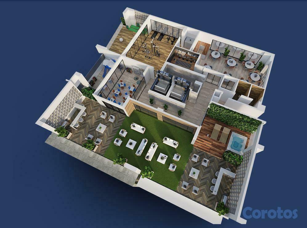 apartamentos - Apartamentos Elegante y Vanguardista en Serralles 4