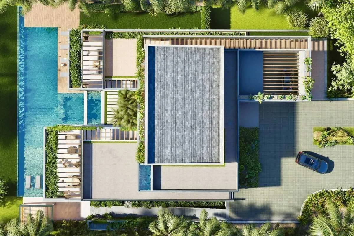 casas vacacionales y villas - Punta Cana - Cap Cana - Exclusiva villa de 6 hab 4
