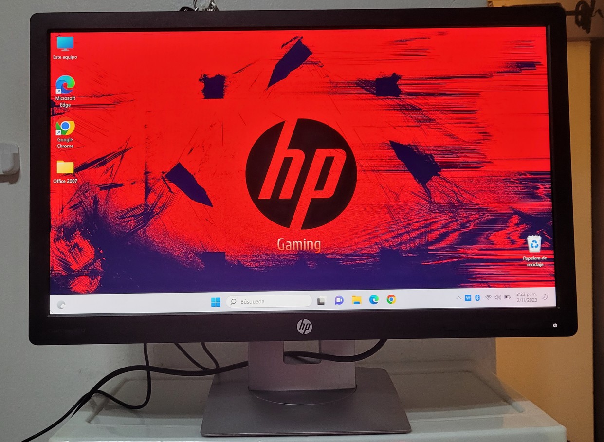 computadoras y laptops - Monitor hp Full 1080p hdmi de 24 Pulgadas  1