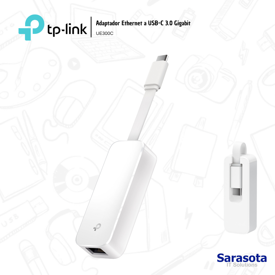 accesorios para electronica - Adaptador Ethernet RJ45 a USB-C TP-Link 0