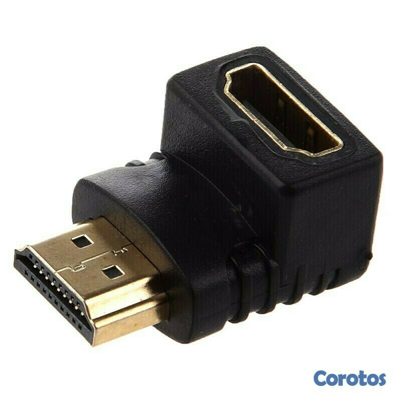 accesorios para electronica - Adaptador de unión HDMI macho a HDMI hembra
 2