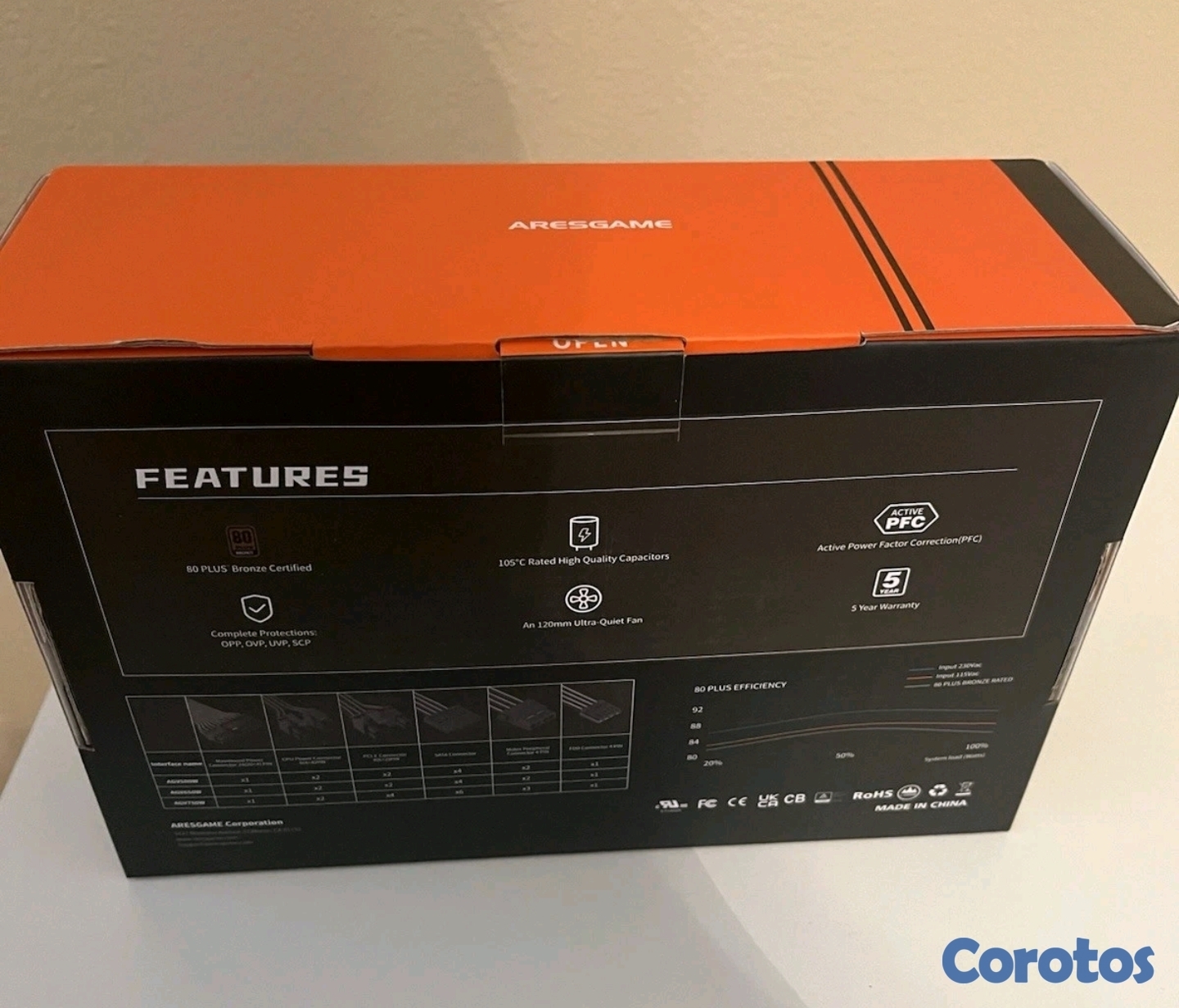 computadoras y laptops - ▶️ ARESGAME AGV 650 Series 650 No Modular 80+ Bronze 2