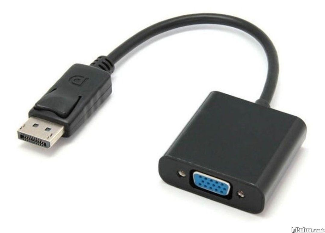 computadoras y laptops - ADAPTADOR DISPLAYPORT A VGA 0