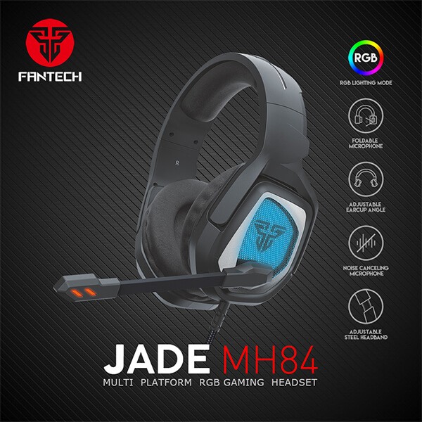 camaras y audio - Headphone Gaming Fantech MH84 PC PS4 XboX 