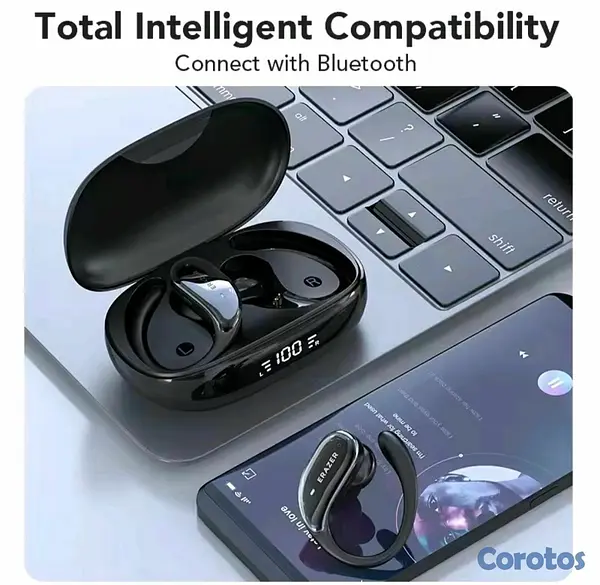 accesorios para electronica - Bluetooth Erazer  XT80 Pro con IA y traductor de idioma inteligente. 8