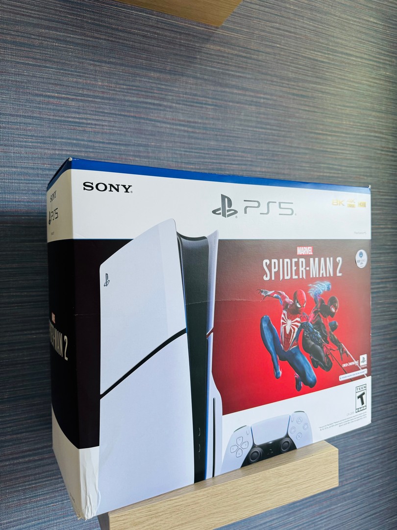 consolas y videojuegos - Consola PlayStation 5 SLIM Spider Man 2 Nuevo Sellado Version Disco