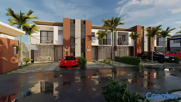 casas vacacionales y villas - PROYECTO DE VILLA EN COSTA CANA 10