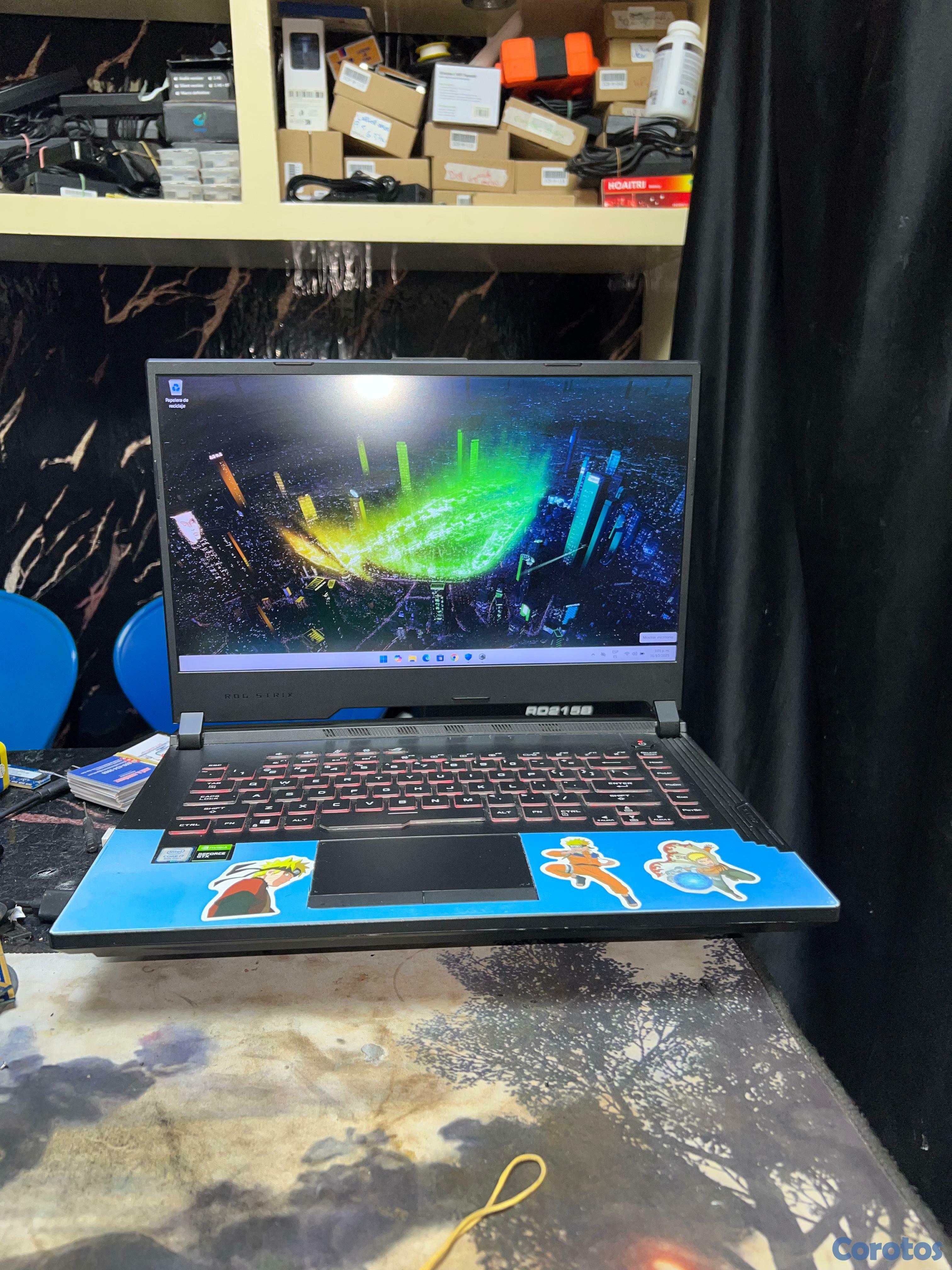 computadoras y laptops - Asus Rog Strix G531GT/ i7-9750H @2.60Ghz /16gb/NVI 5