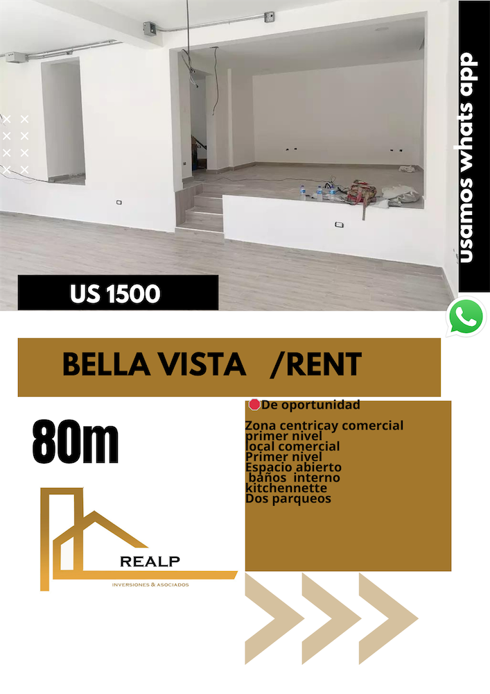 oficinas y locales comerciales - Local en bella vista primer nivel 0