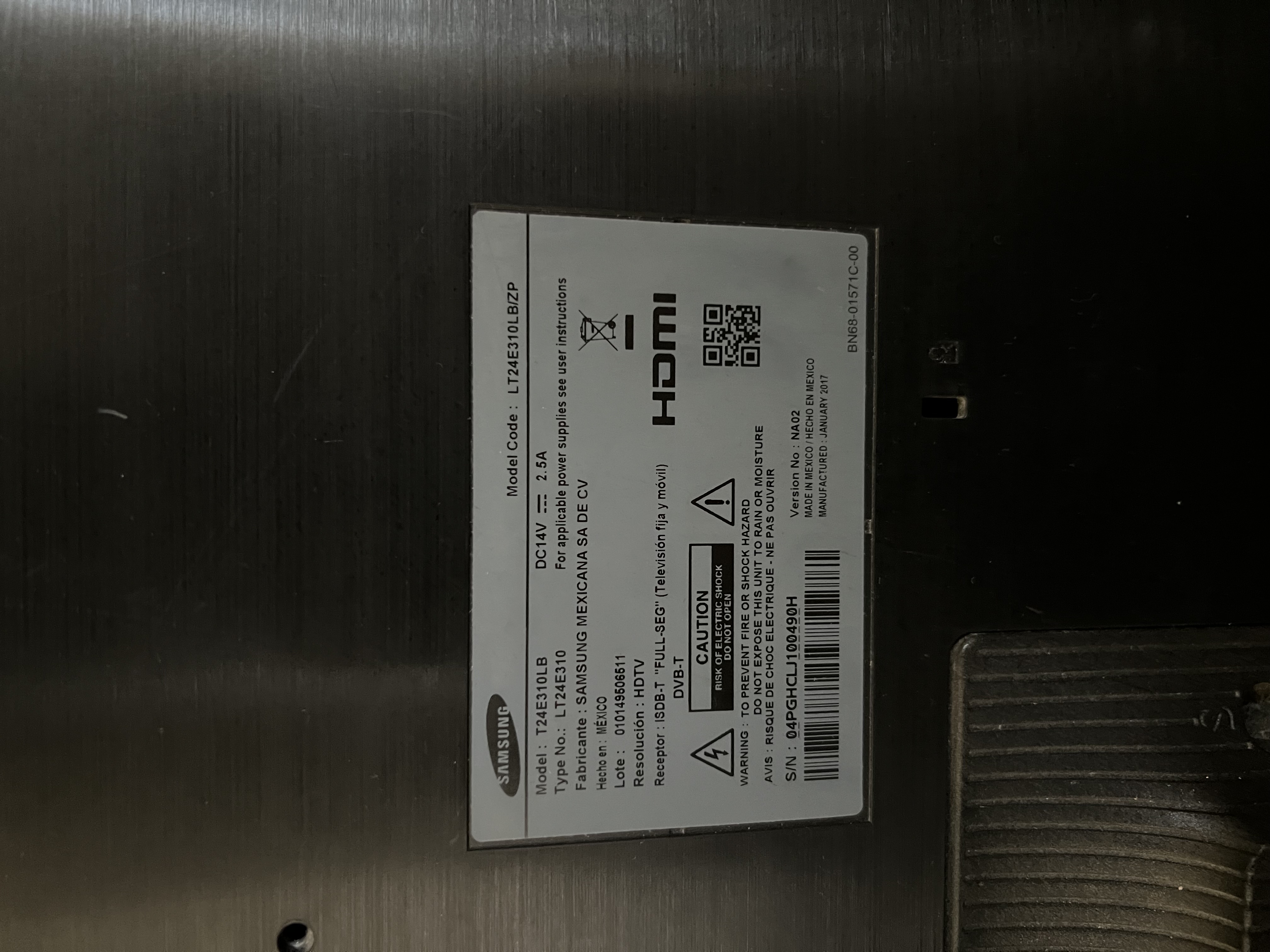 computadoras y laptops - Monitor SAMSUNG 1080p LED, 24” pulgadas  5