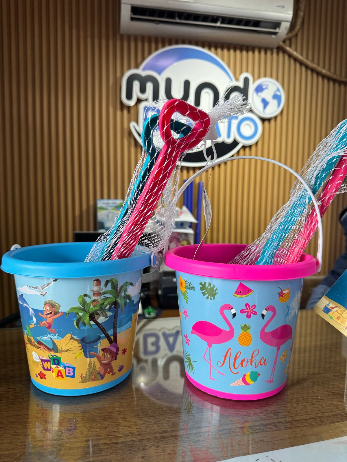 juguetes - cubeta para playa  0