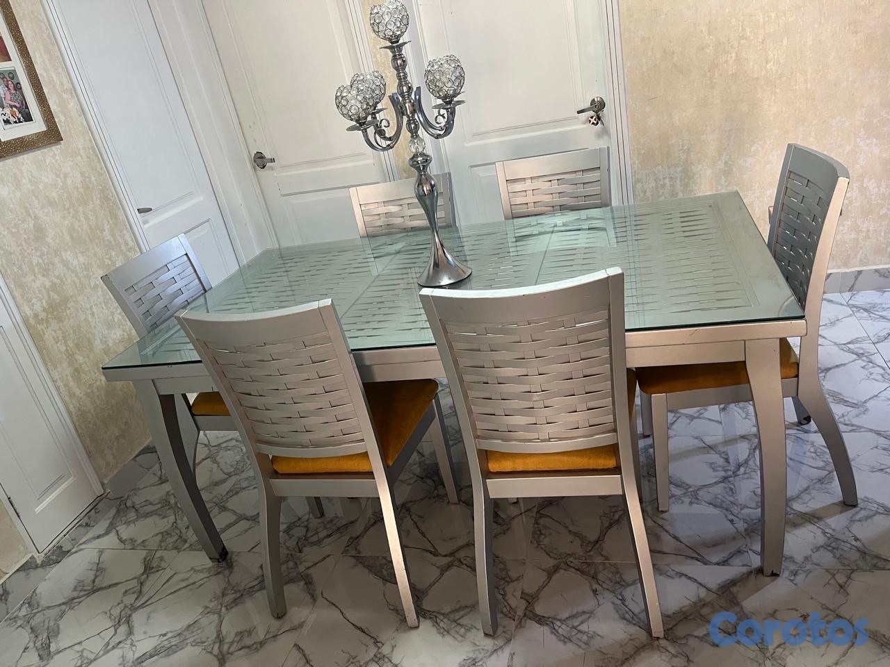 muebles y colchones - comedor importado en venta  4