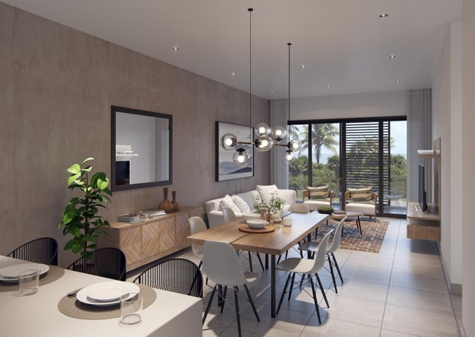 apartamentos - Proyecto en venta Punta Cana #24-1766 tres dormitorios, balcón, ascensor.
 1