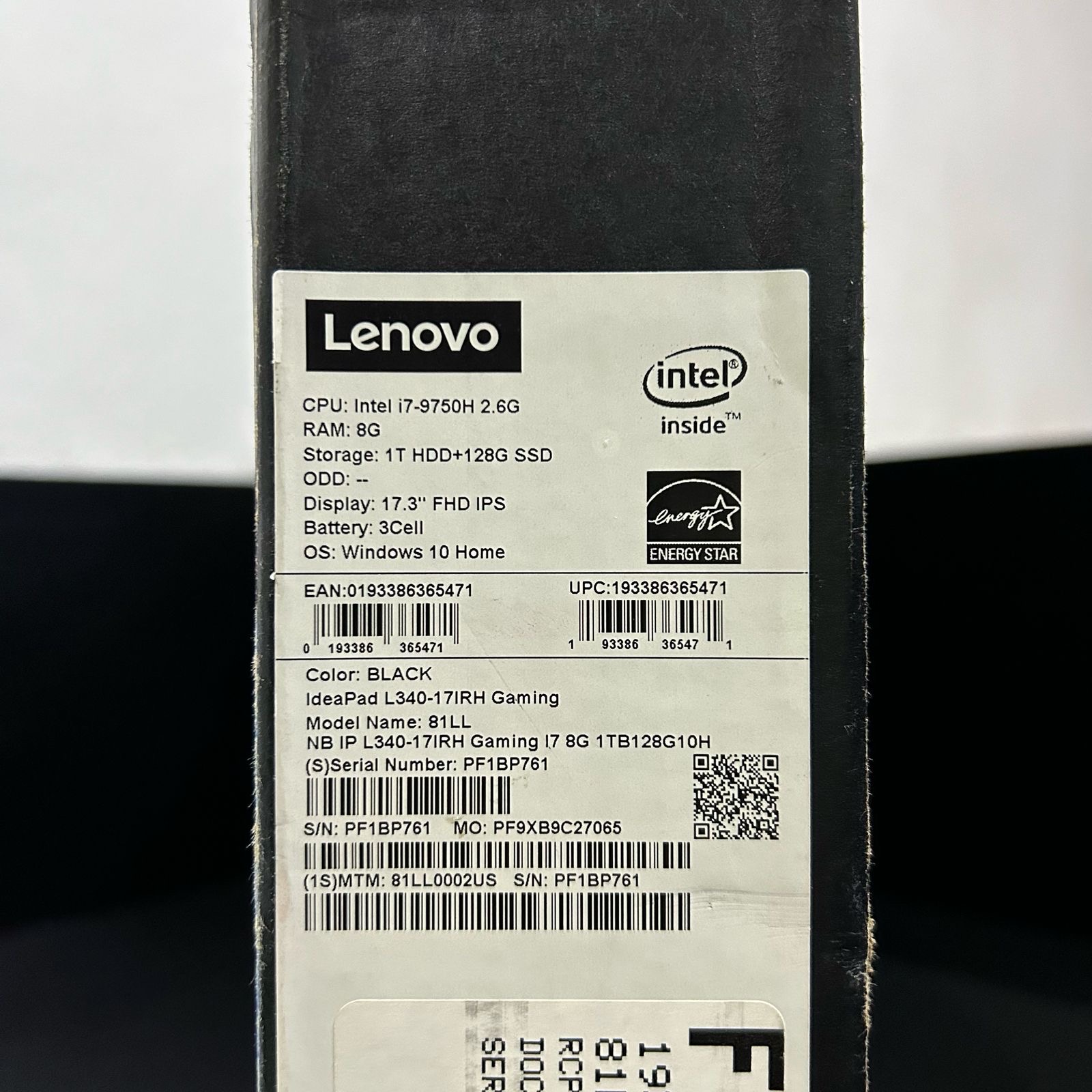 computadoras y laptops - Lenovo Idepad 3 Gaming 17.3”.I7 9na Gen. 1TB de HDD y 128GB de SSD.8GB RAM 4
