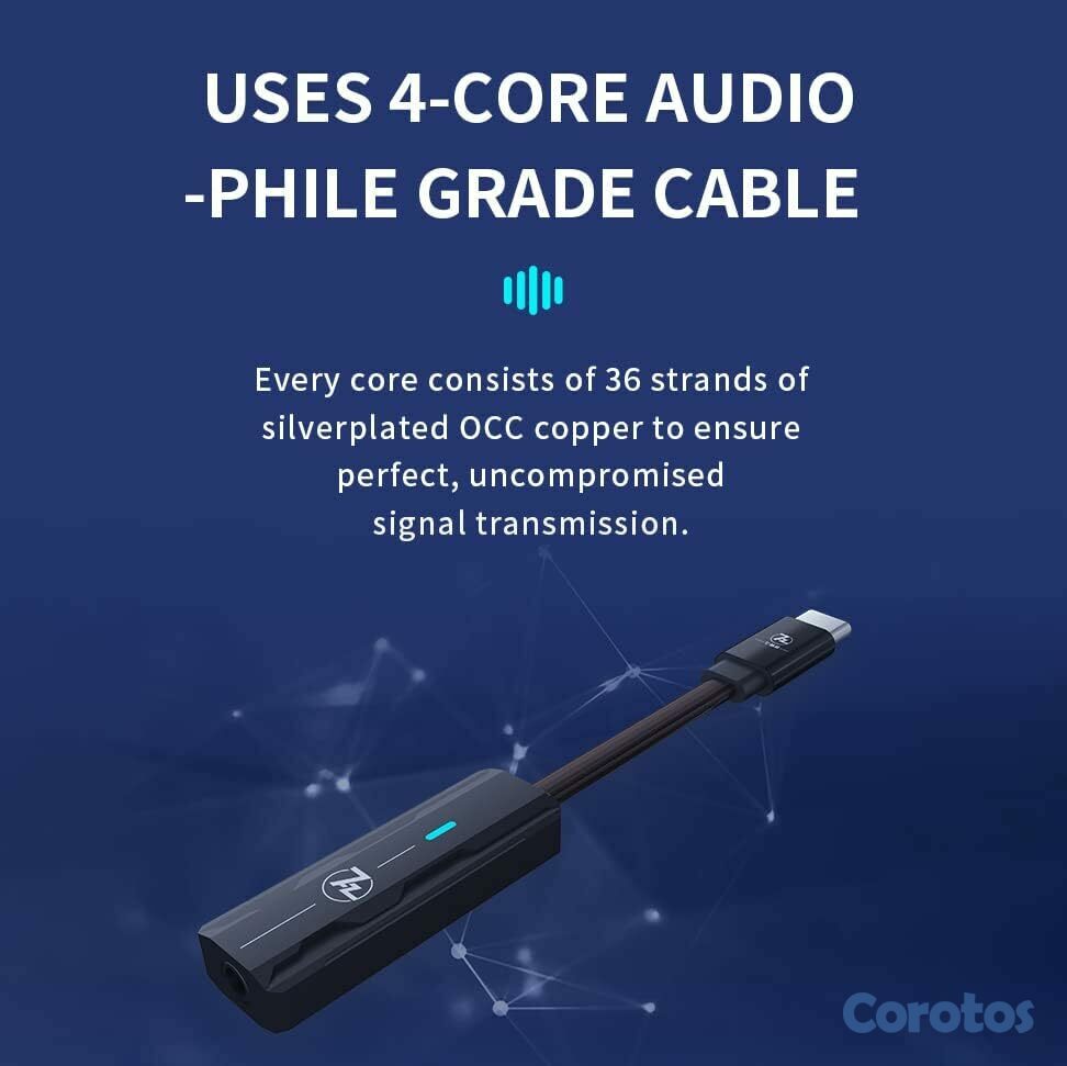 camaras y audio - 7Hz 71 Dongle DAC Amplificador auriculares AKM4377 4