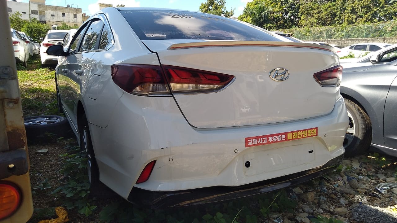 carros - HYUNDAI SONATA NEW RISE 2018 BLANCO 2