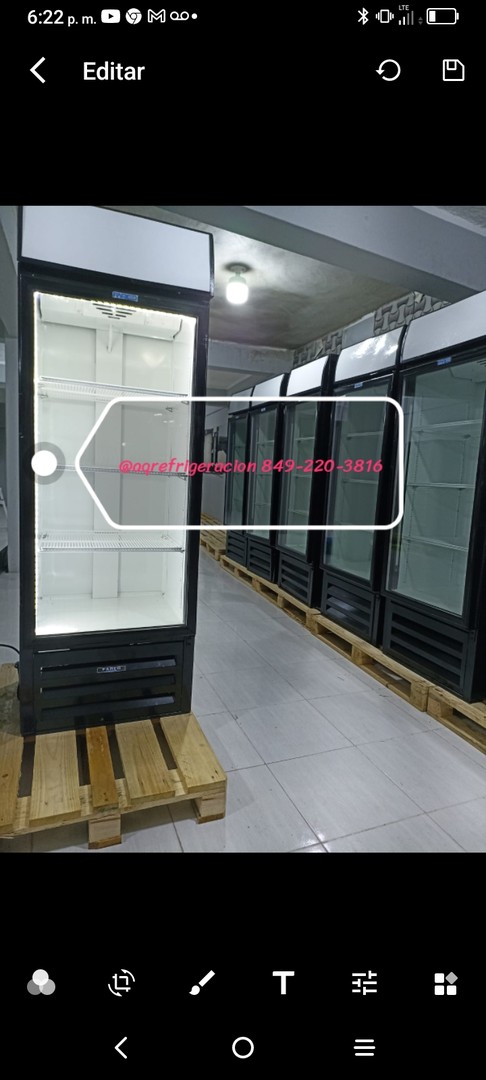 servicios profesionales - Freezer Exhibidor Farco usado dos y una puerta concervadores  2