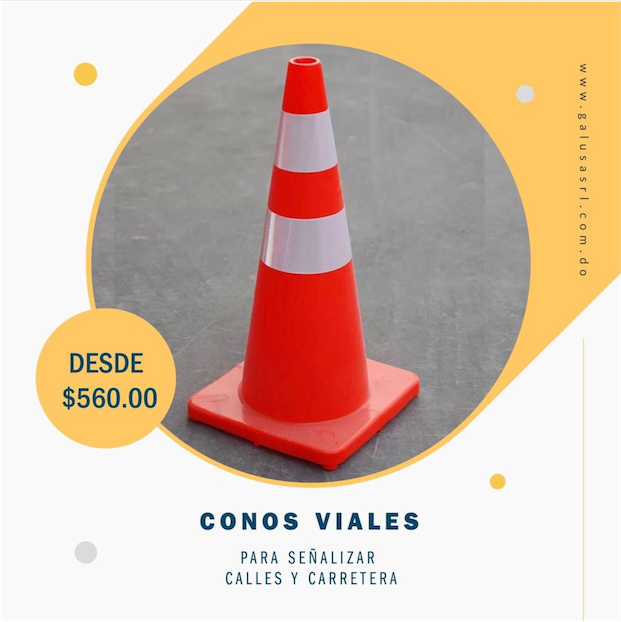 construccion e industrial - Conos de tránsito 28" (70CM)