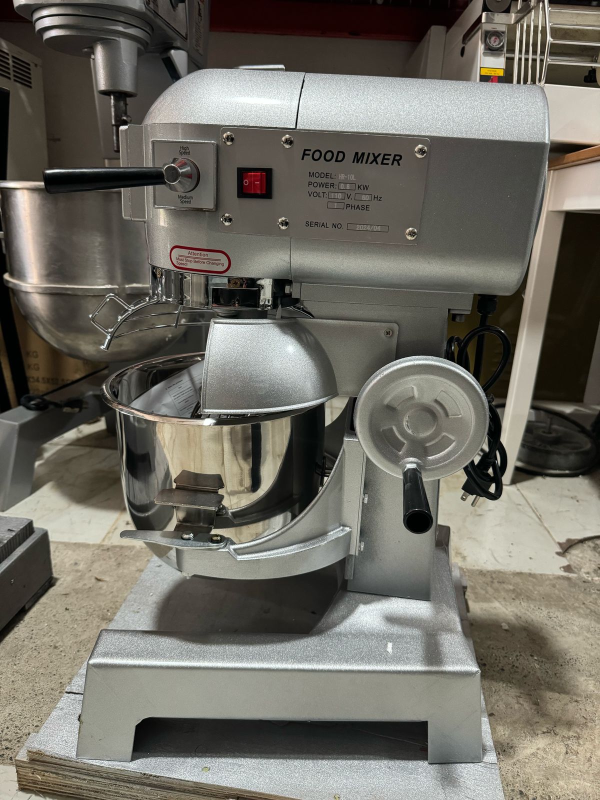 equipos profesionales - Mixer, Batidora, Mangusera 10 Qts Nueva
