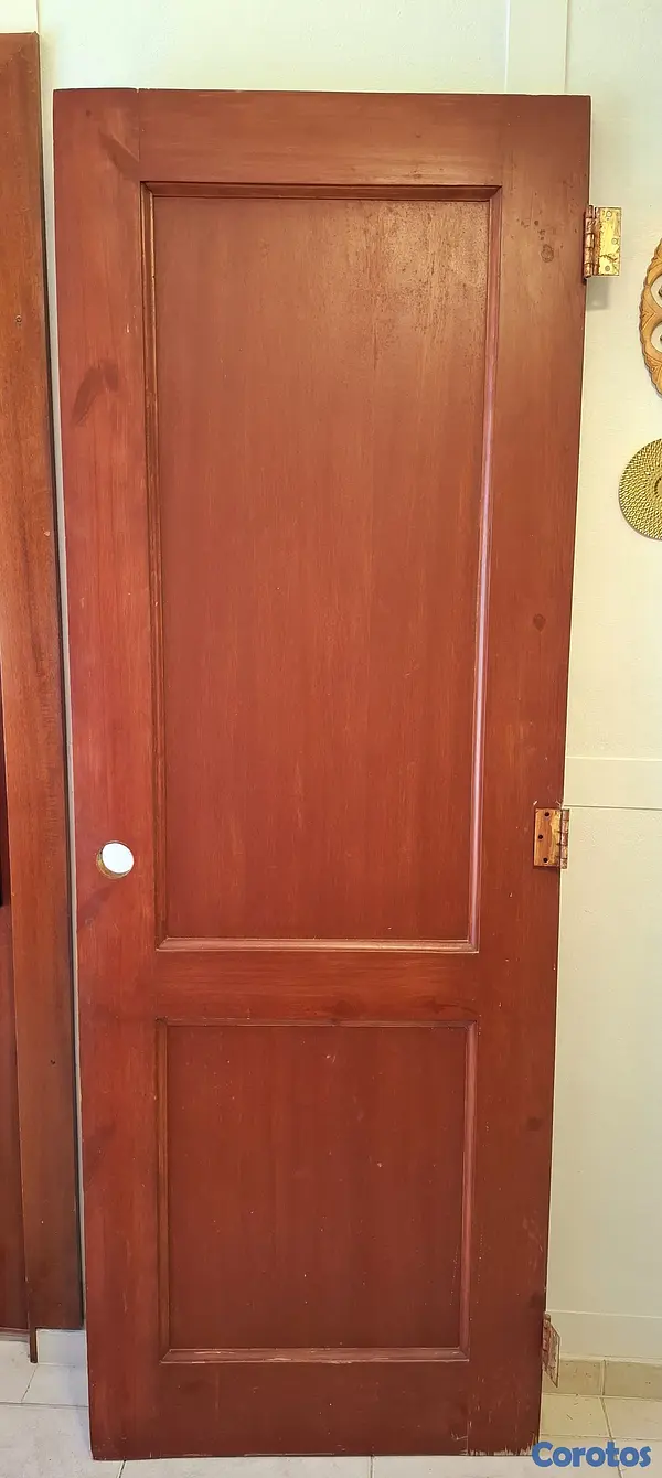 decoración y accesorios -  Puerta de madera con su marco . 2