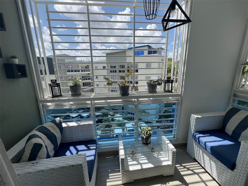 apartamentos - Apartamento en venta en Villa Mella Garden City II con terraza privada 3 H 