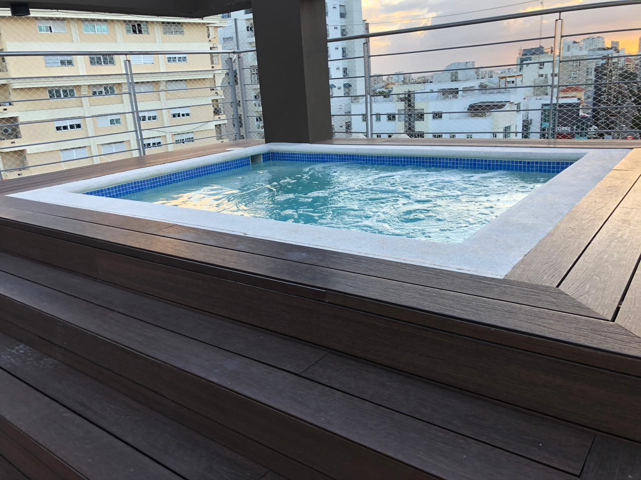 apartamentos - Alquilo Lujoso Apartamento 1hab Amueblado en Bella Vista 4