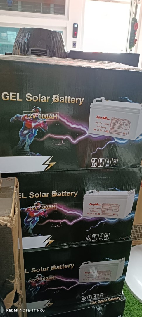 otros electronicos - BATERIAS GEL MAX DE GELATINA 