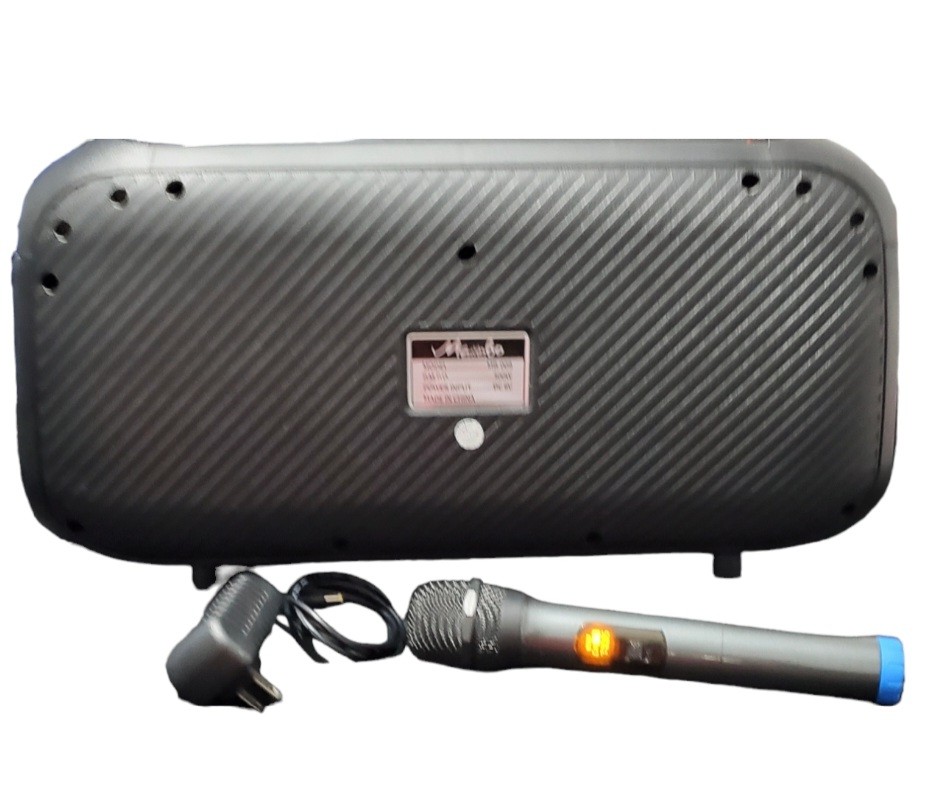otros electronicos - Bocina Mambo Speakers 4,500
3000w
2×6.5
Karaoke 
Recargable 
Luces LED de Woofer 2