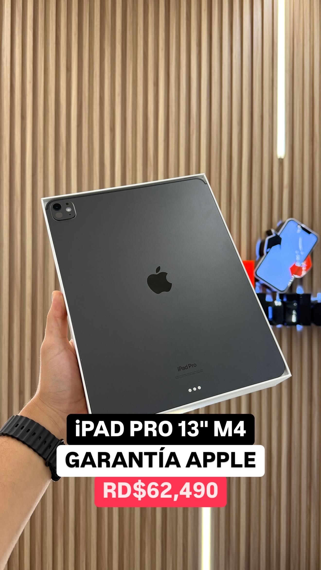 celulares y tabletas - iPAD PRO 13'' M4 OPEN BOX  0